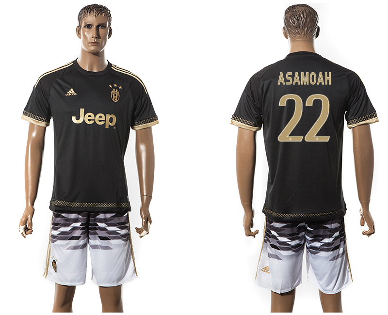 2015-16 Juventus 22 ASAMOAH Away Jersey