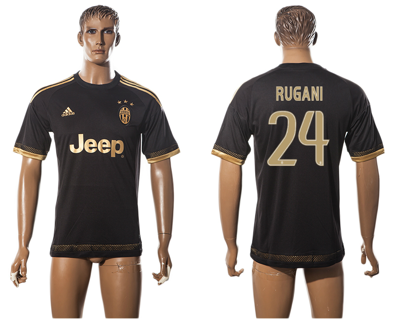 2015-16 Juventus 24 RUGANI Third Away Thailand Jersey