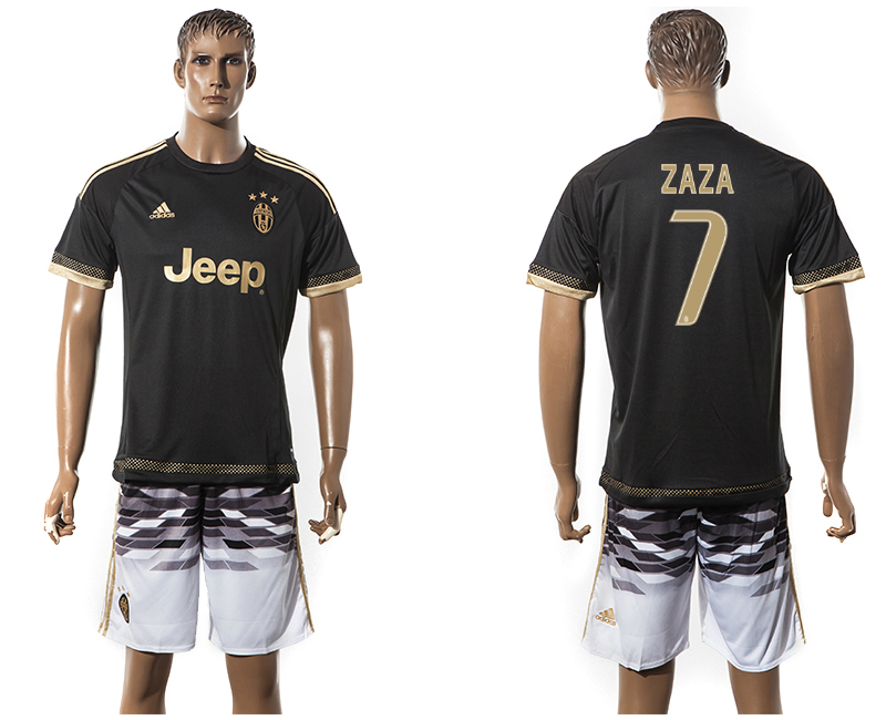 2015-16 Juventus 7 ZAZA Away Jersey
