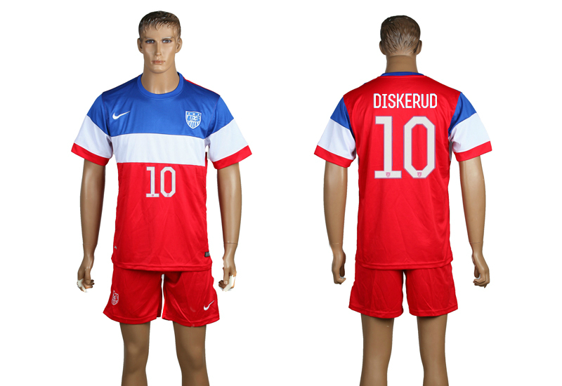 2015-16 USA 10 DISKERUD Away Jersey