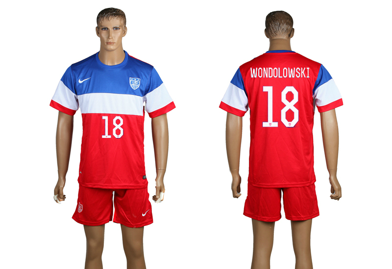 2015-16 USA 18 WONDOLOWSKI Away Jersey