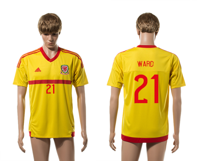 2015-16 Welsh 21 WARD Away Thailand Jersey