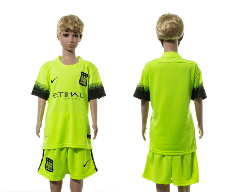 2015-16 Manchester City Third Away Youth Jersey