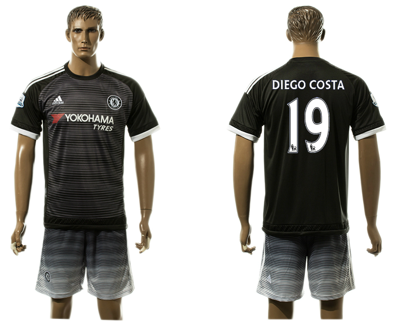 2015-16 Chelsea 19 DIEGO COSTA Third Away Jersey