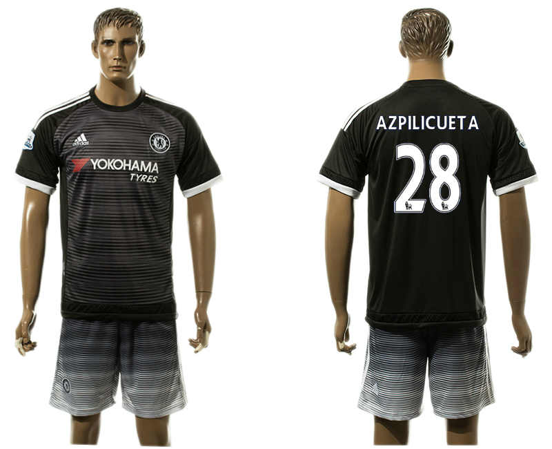 2015-16 Chelsea 28 AZPILICUETA Third Away Jersey