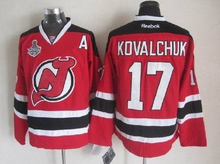 Devils 17 Ilya Kovalchuk Red 2012 Stanley Cup Finals Reebok Jersey