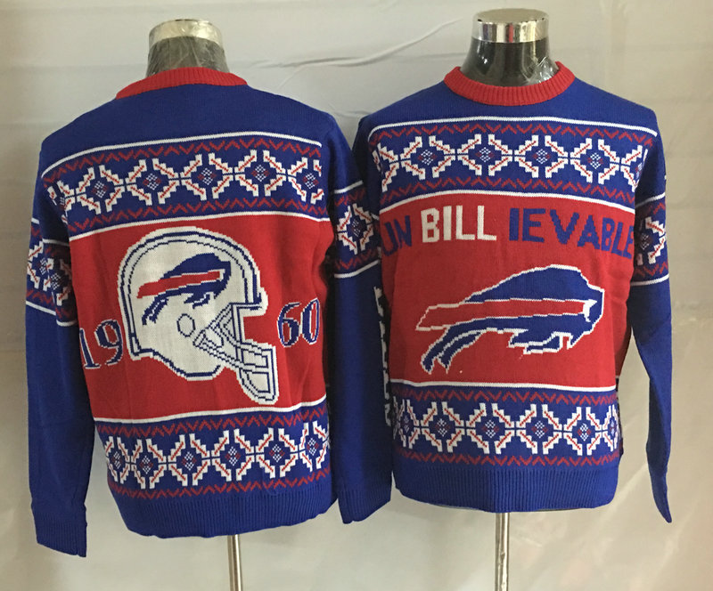 Buffalo Bills Crew Neck Men's Ugly Sweater