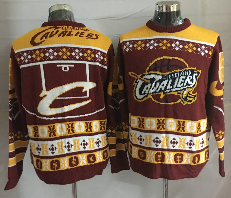 Cleveland Cavaliers Crew Neck Men's Ugly Sweater