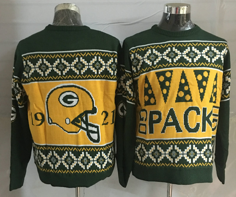 Green Bay Packers Crew Neck Men's Ugly Sweater