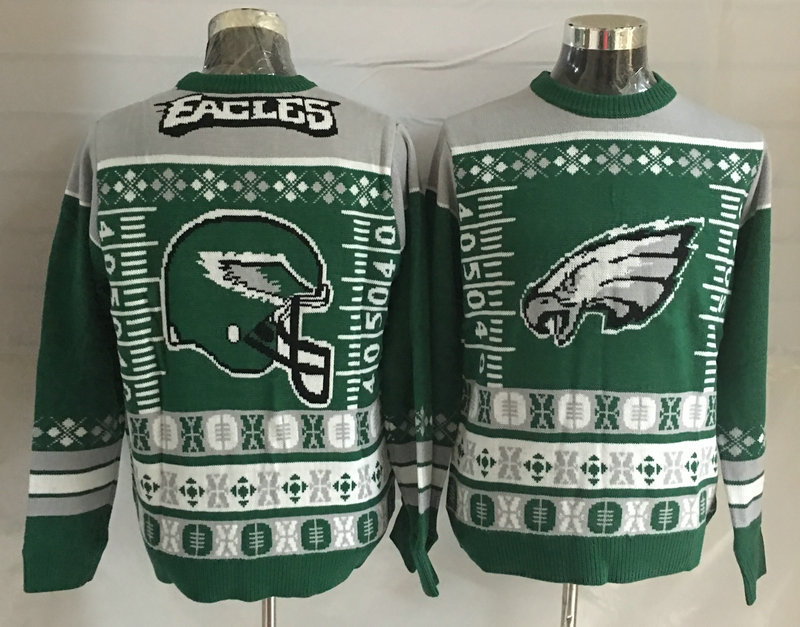 Philadelphia Eagles Crew Neck Men's Ugly Sweater