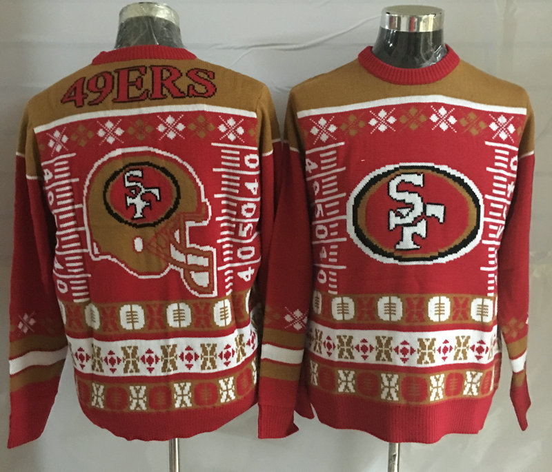 San Francisco 49ers Crew Neck Men's Ugly Sweater