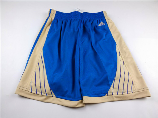 Warriors Blue 2015-16 Christmas Swingman Shorts