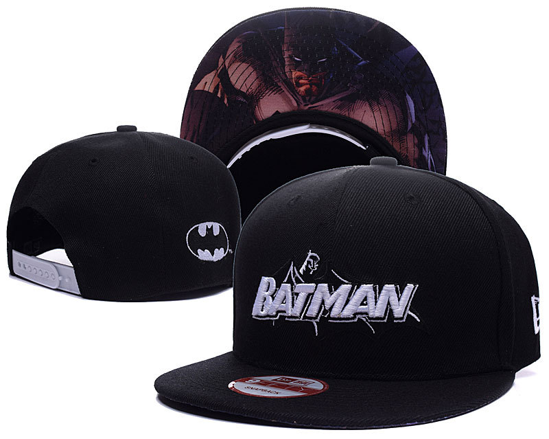Batman Black Adjustable Hat LH