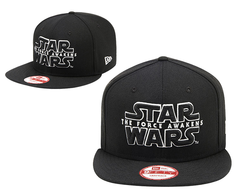 Star Wars 7 The Force Awakens Black Adjustable Hat