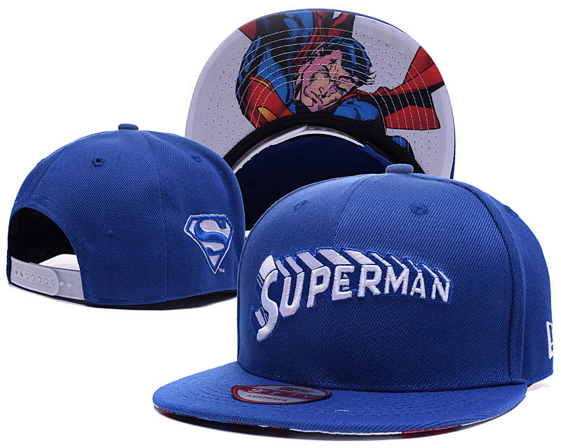 Superman Blue Adjustable Hat LH