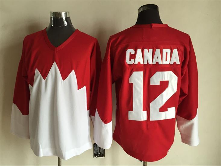 Team Canada 12 Red 1972 Commemorative CCM Jersey