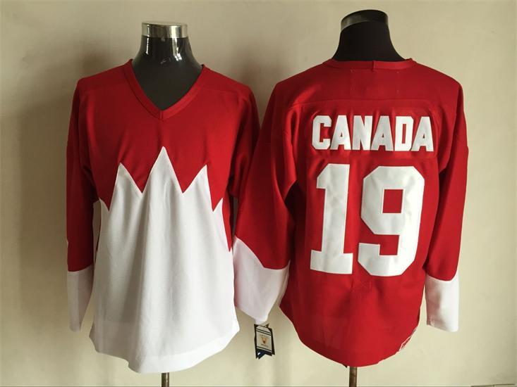 Team Canada 19 Red 1972 Commemorative CCM Jersey