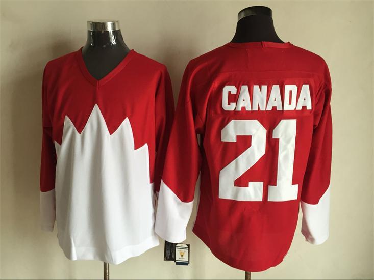 Team Canada 21 Red 1972 Commemorative CCM Jersey