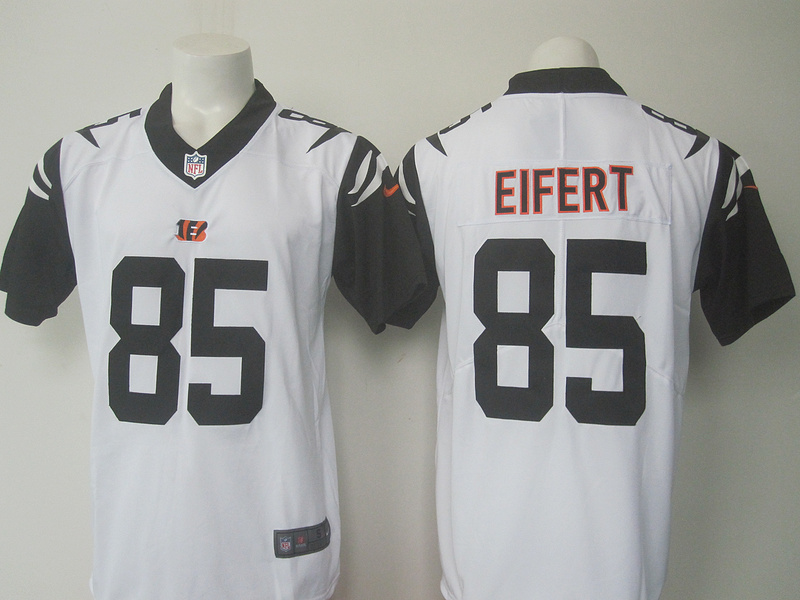Nike Bengals 85 Tyler Eifert White Youth Color Rush Limited Jersey