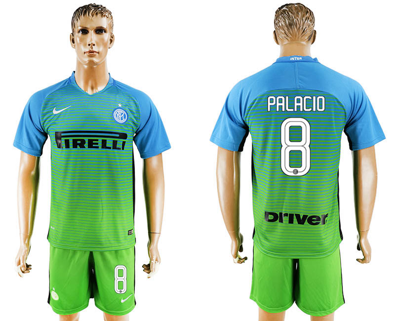 2016-17 Inter Milan 8 PALACIO Third Away Soccer Jersey