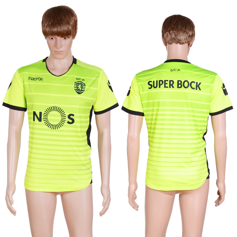 2016-17 Sporting CP Third Away Thailand Soccer Jersey