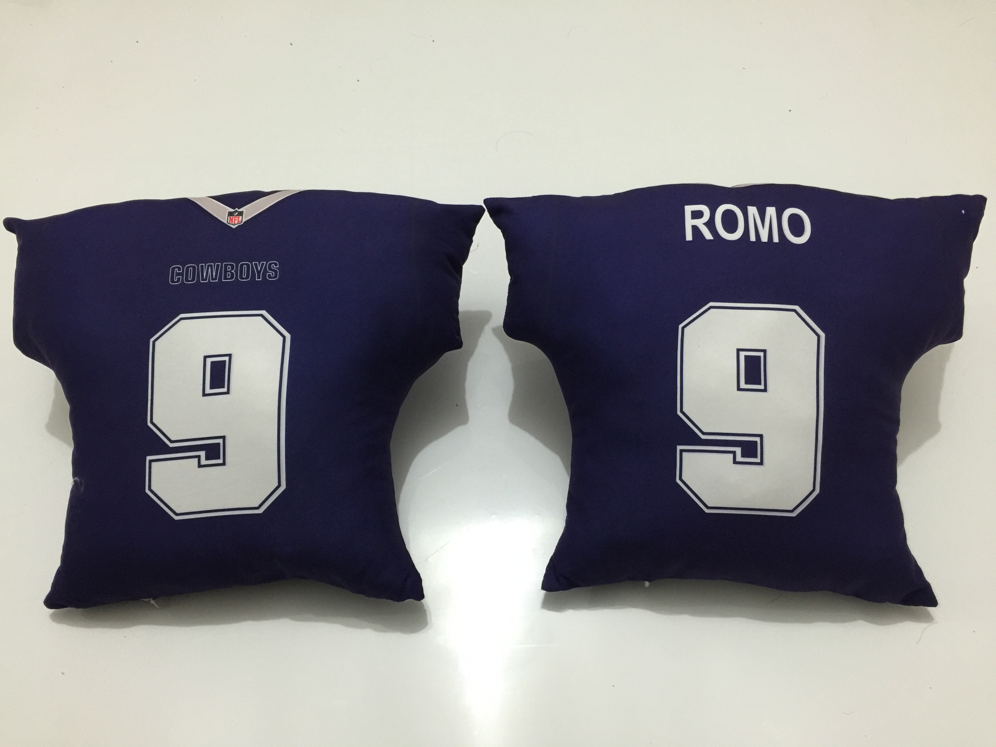 Dallas Cowboys 9 Tony Romo Navy NFL Pillow