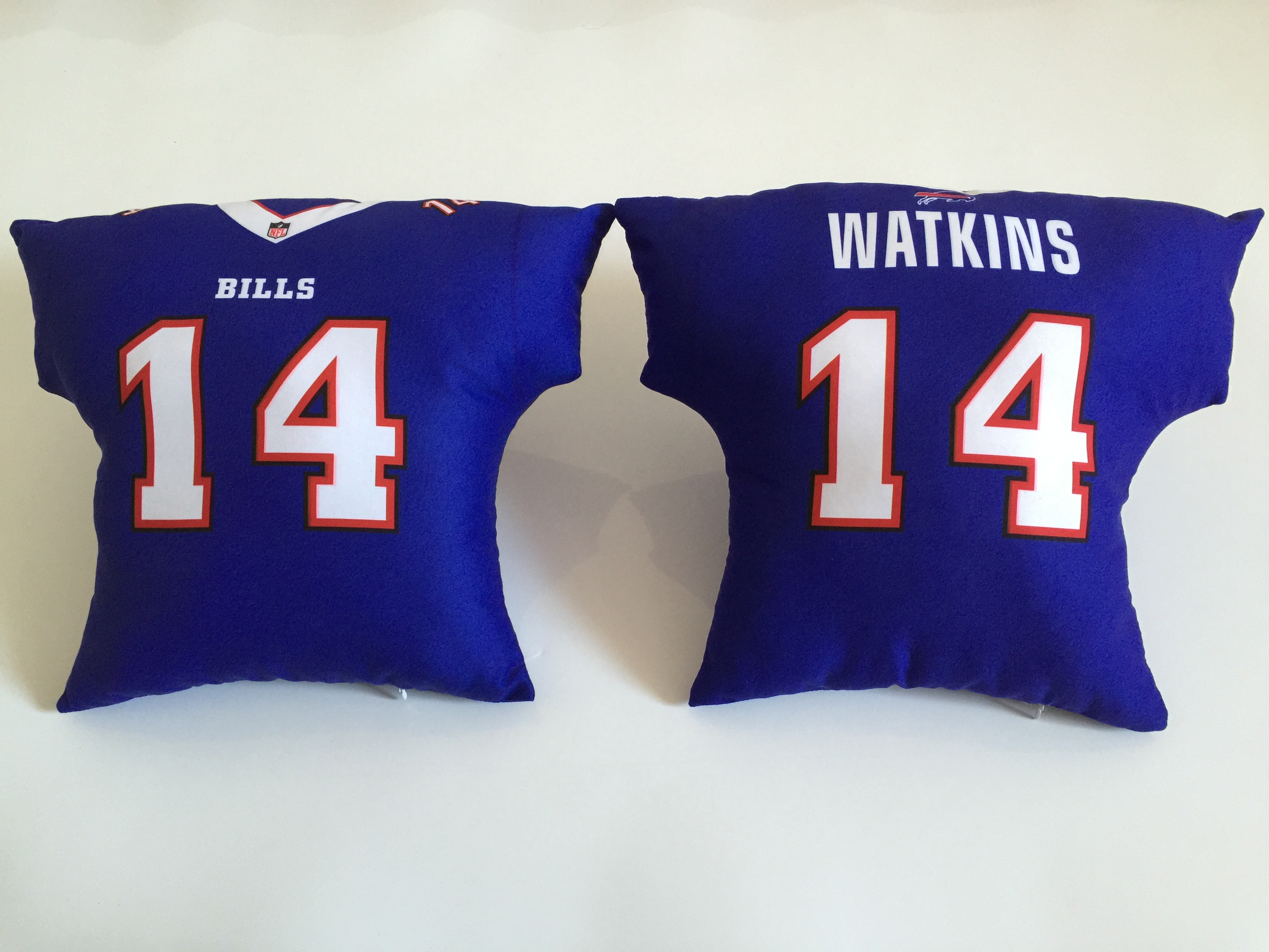 Buffalo Bills 14 Sammy Watkins Royal NFL Pillow