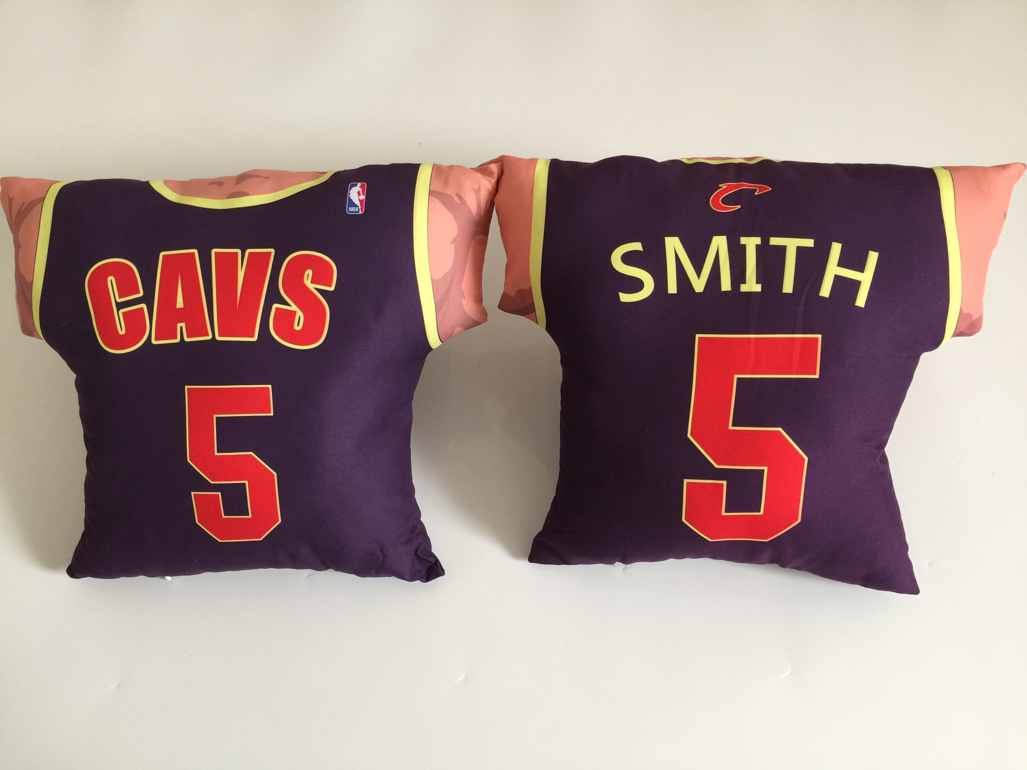 Cleveland Cavaliers 5 JR Smith Navy NBA Pillow