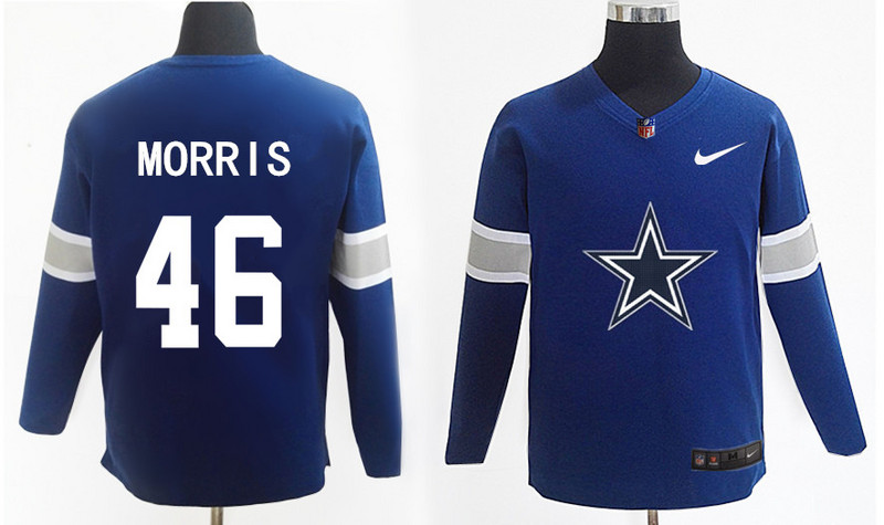 Nike Cowboys 46 Alfred Morris Navy Knit Sweater