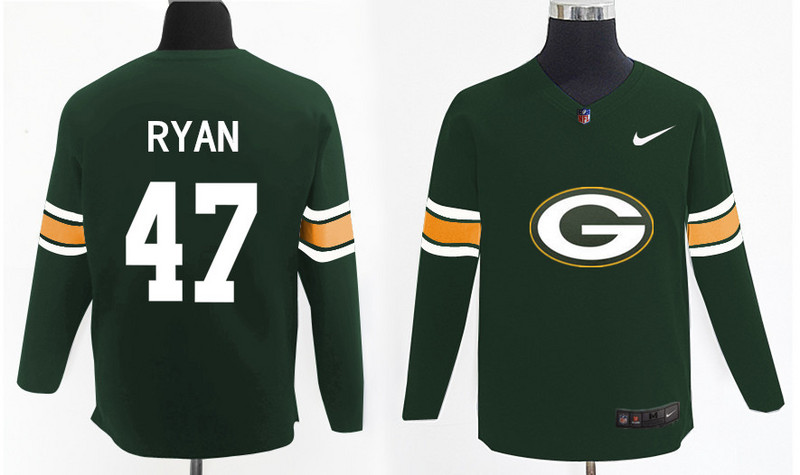 Nike Packers 47 Jake Ryan Green Knit Sweater