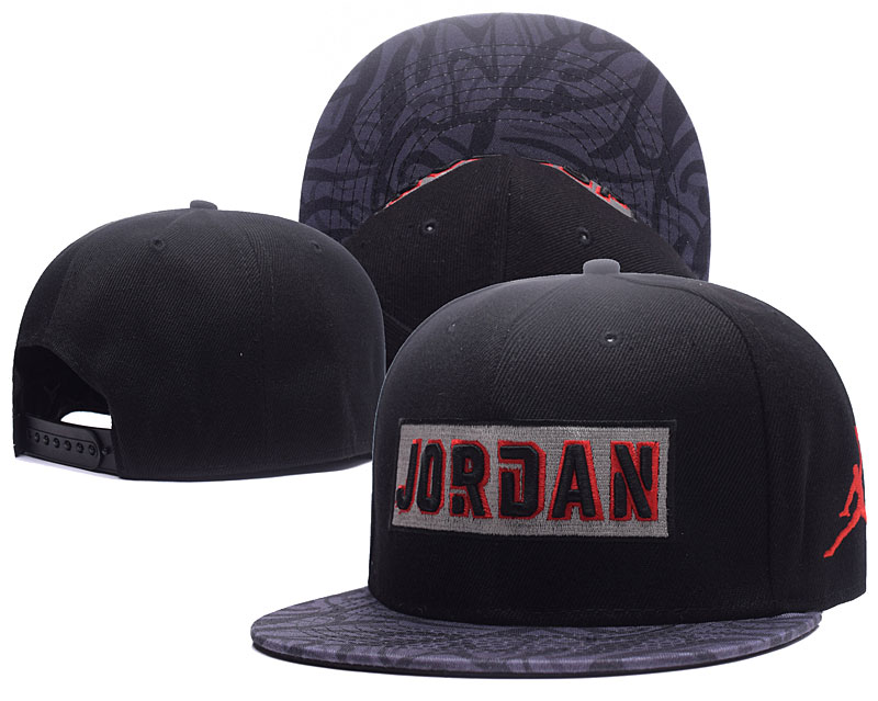 Jordan Fresh Logo Black Adjustable Hat YS