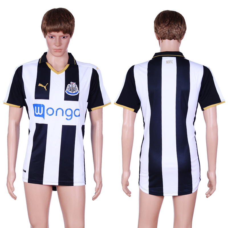 2016-17 Newcastle United Home Thailand Soccer Jersey