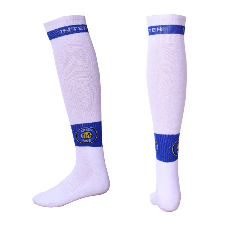 Inter Milan White Soccer Socks