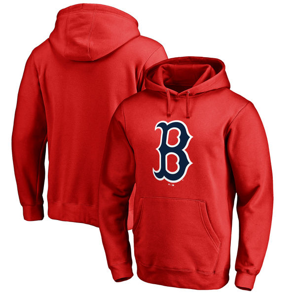 Boston Red Sox Big & Tall Primary Team Logo Pullover Hoodie Red