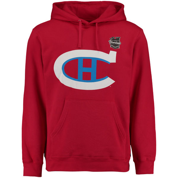 Montreal Canadiens Rinkside 2016 Winter Classic Pullover Hoodie Red
