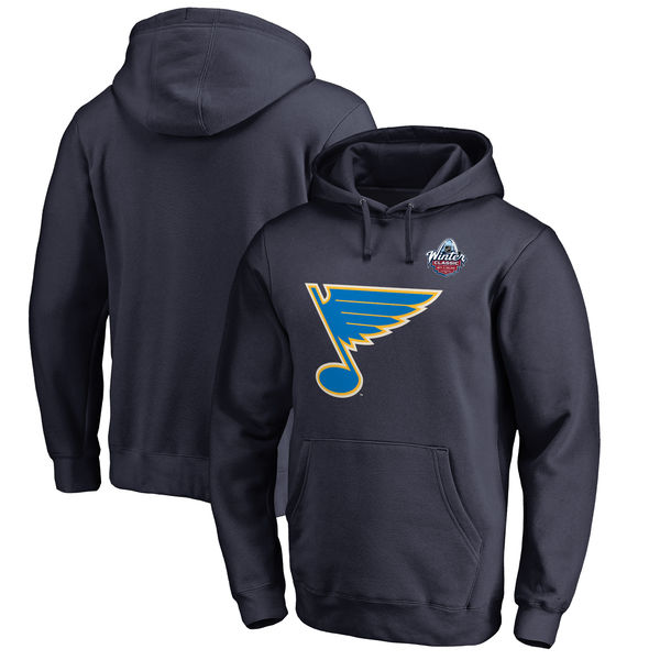 St. Louis Blues 2017 NHL Winter Classic Pullover Hoodie Navy