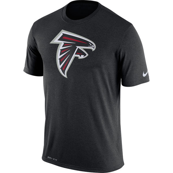 Atlanta Falcons Nike Legend Logo Essential 3 Performance T-Shirt Black