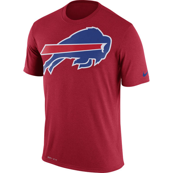 Buffalo Bills Nike Legend Logo Essential 3 Performance T-Shirt Red