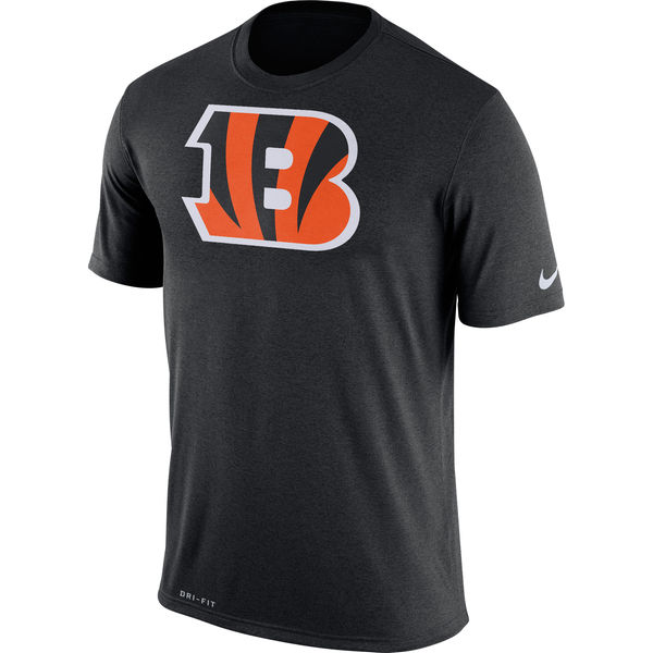 Cincinnati Bengals Nike Legend Logo Essential 3 Performance T-Shirt Black