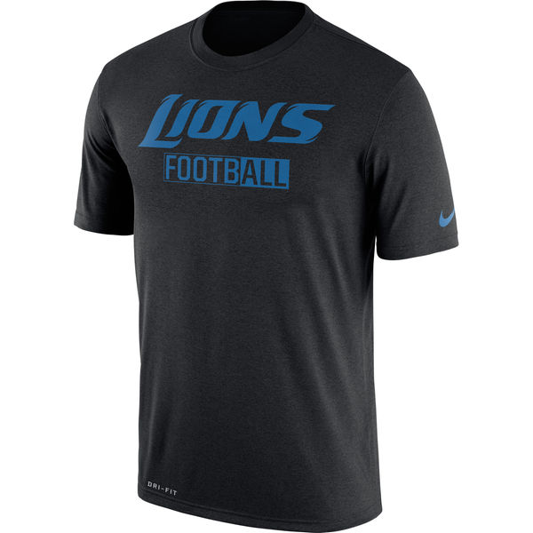 Detroit Lions Nike All Football Legend Performance T-Shirt Black