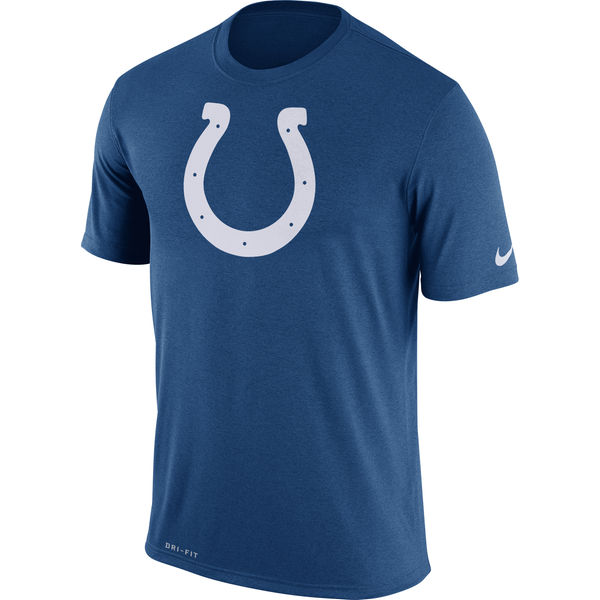 Indianapolis Colts Nike Legend Logo Essential 3 Performance T-Shirt Royal