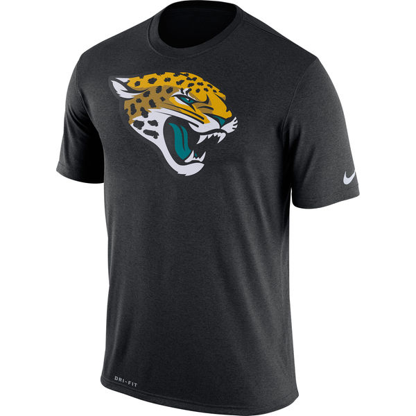 Jacksonville Jaguars Nike Legend Logo Essential 3 Performance T-Shirt Black