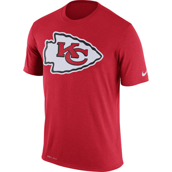 Kansas City Chiefs Nike Legend Logo Essential 3 Performance T-Shirt Red