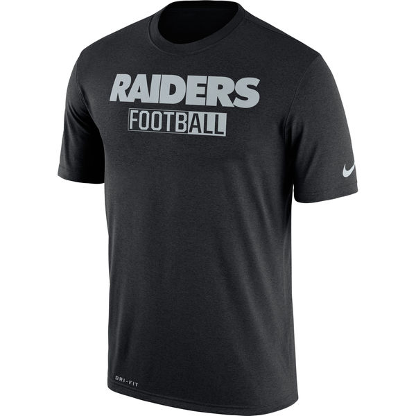 Oakland Raiders Nike All Football Legend Performance T-Shirt Black