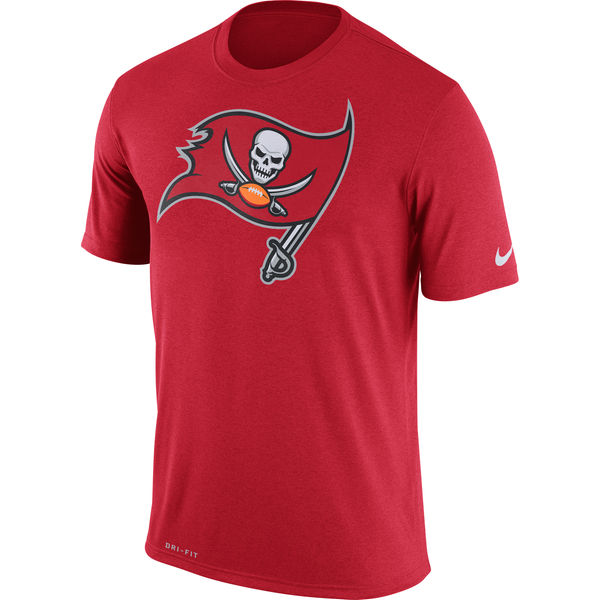Tampa Bay Buccaneers Nike Legend Logo Essential 3 Performance T-Shirt Red
