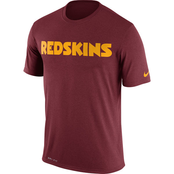 Washington Redskins Nike Legend Logo Essential Performance T-Shirt Burgundy