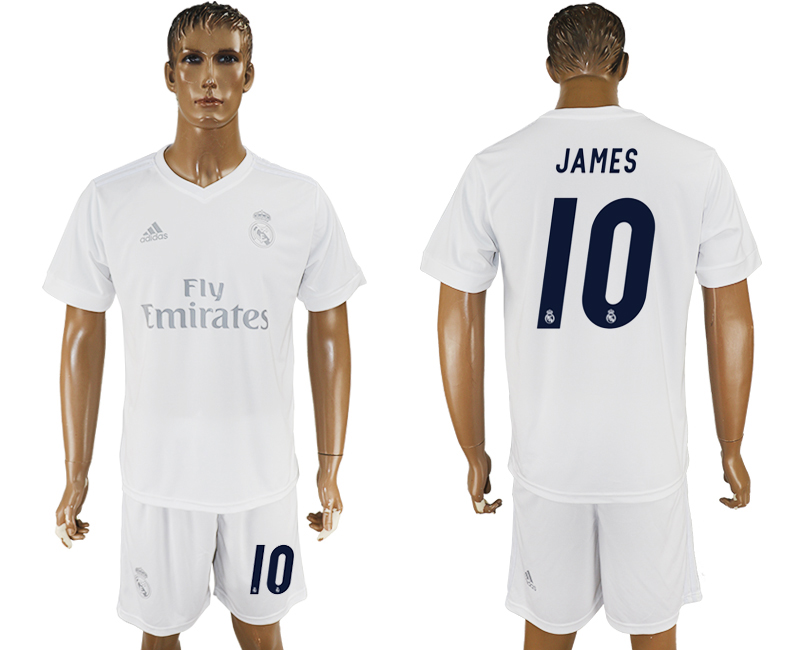 2016-17 Real Madrid 10 JAMES adidas x Parley Home Soccer Jersey
