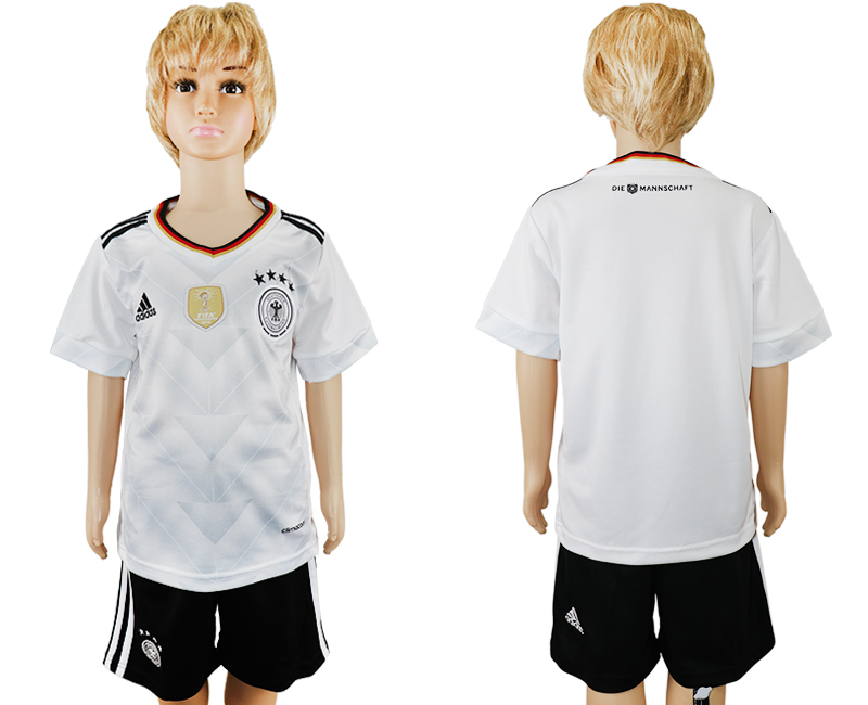 Germany Home 2017 FIFA Confederations Cup Youth Soccer Jersey