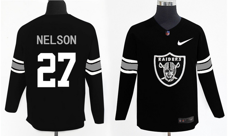 Nike Raiders 27 Reggie Nelson Knit Sweater
