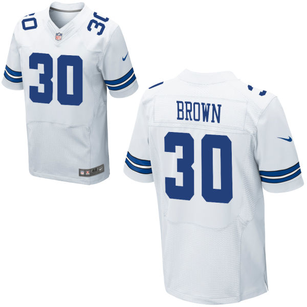 Nike Cowboys 30 Anthony Brown White Elite Jersey